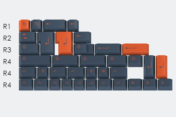 GMK MASSDROP X T0MB3RY GMK YURI CUSTOM KEYCAP SET - CH