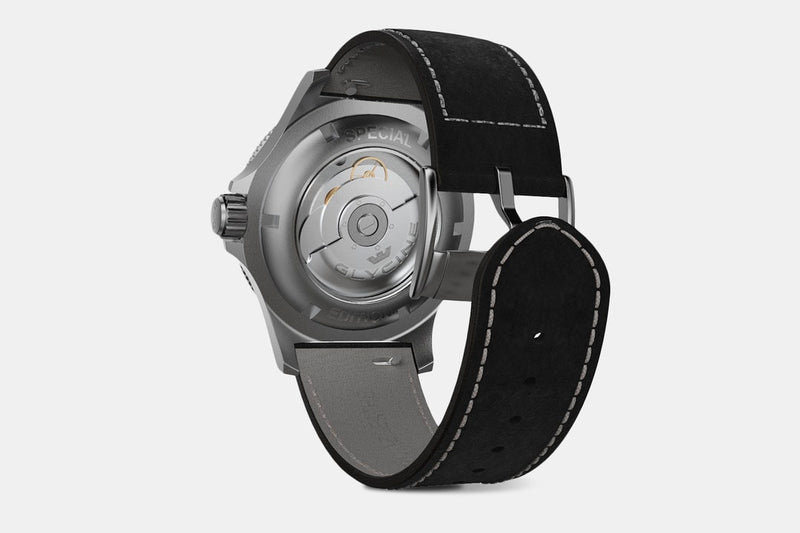 GLYCINE LEATHER WATCH STRAP