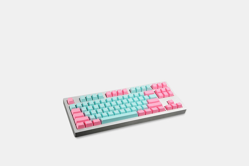 TAIWAN TAI-HAO ENTERPRISE CO., LTD MIAMI PBT DOUBLESHOT KEYCAP SET (W/ ADD-ON KEYCAPS