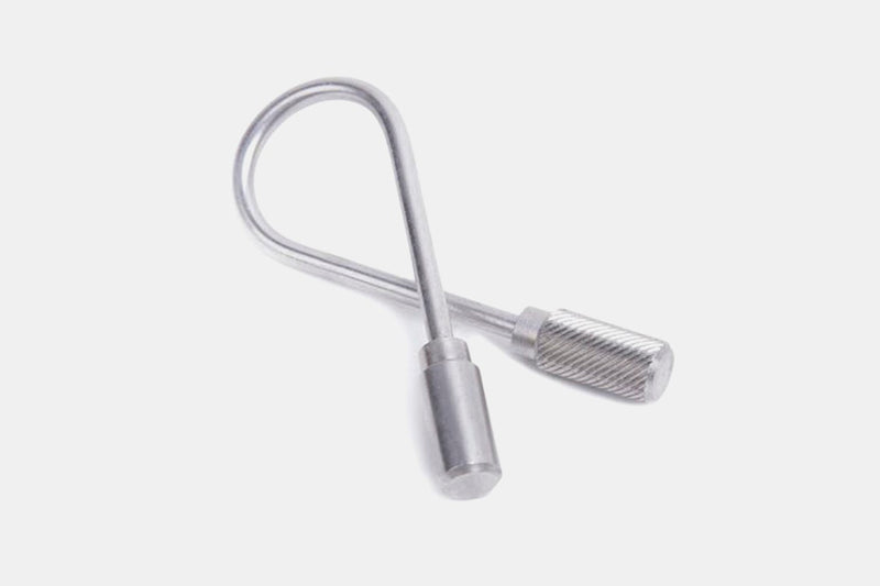 CRAIGHILL CLOSED HELIX KEYRING-STAINLESS STEEL