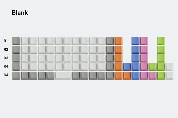 GP ACUTE KEYCAP SET ROUND 2