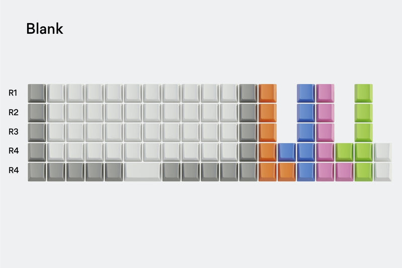 GP ACUTE KEYCAP SET ROUND 2