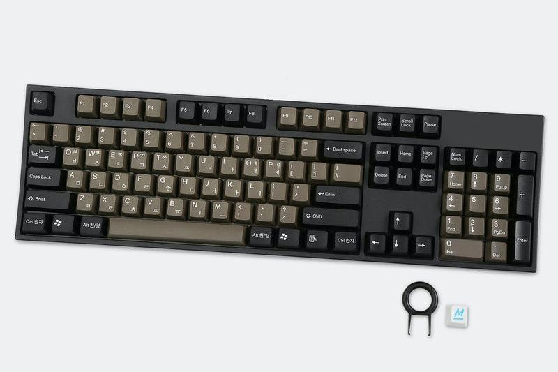 TAIWAN TAI-HAO ENTERPRISE CO., LTD ABS HANGUL (KOREAN ALPHABET) KEYCAP SET