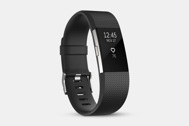 FITBIT CHARGE 2 HEART RATE + FITNESS WRISTBAND BLACK SMAL