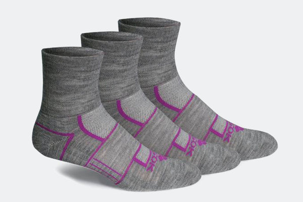 FITSOK ISW ISOLWOOL HIKING/RUNNING SOCKS (3-PACK)